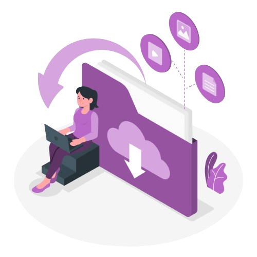 Secure file request collection from clients inside portal